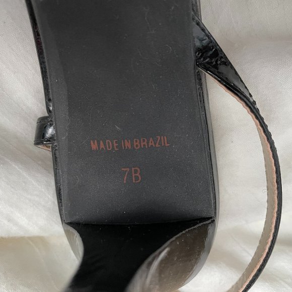 Talbots Black Patent Leather Kitten Heels-NWOT - Picture 5 of 8